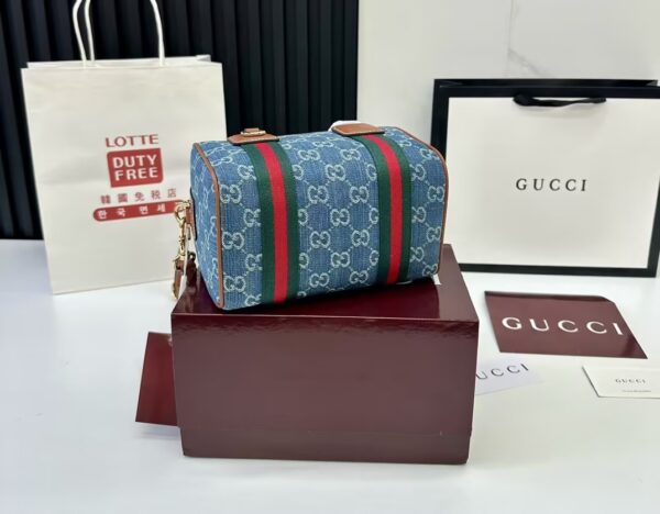 Gucci GG 迷你丹宁手袋 (2) Gucci GG Mini Denim Handbag #2057