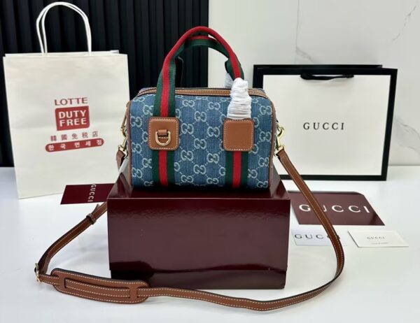 Gucci GG 迷你丹宁手袋 (6) Gucci GG Mini Denim Handbag #2057