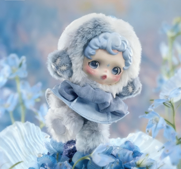 Pop Mart SKULLPANDA Lightweave Garden Series Vinyl Doll - Collectible Designer Toy