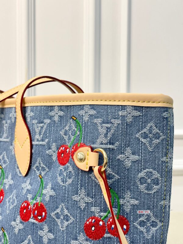 LV-Takashi Murakami collaboration cherry tote bag#2111