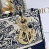 DIOR-Tiger Embroidered Princess Diana Bag#2112