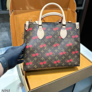 LV-Takashi Murakami Collaboration Tote Bag#2226