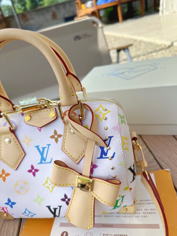 LV-Tri-color Pillow Bag #2240