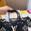 LV-onthego  bb Black & White Tote Bag #2242