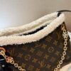 LV-CARRYALL  BB plush chain bag #2257