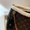 LV-CARRYALL  BB plush chain bag #2257