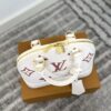 LV-White-base Tricolor Shell Bag #2258