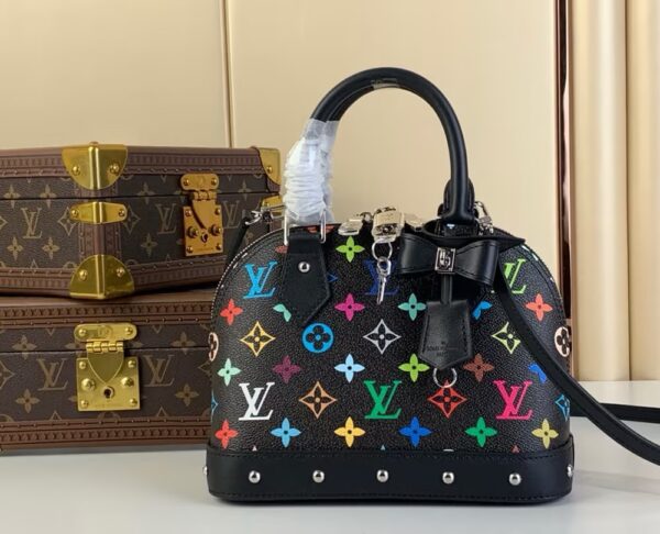 LV-Black Multicolore Alma Bag #2271