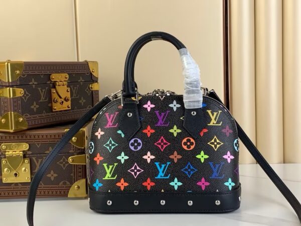 LV-Black Multicolore Alma Bag #2271