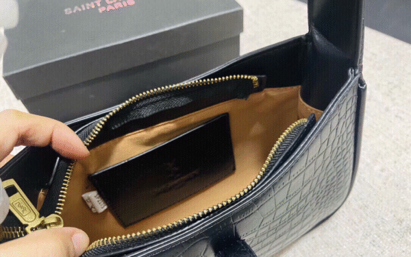 YSL-hobo le5a5Crocodile pattern #2287