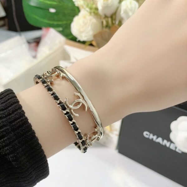 CHANEL-Open Cuff Bracelet # 2304