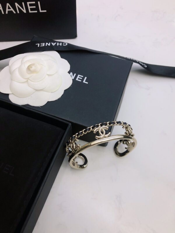 CHANEL-Open Cuff Bracelet # 2304