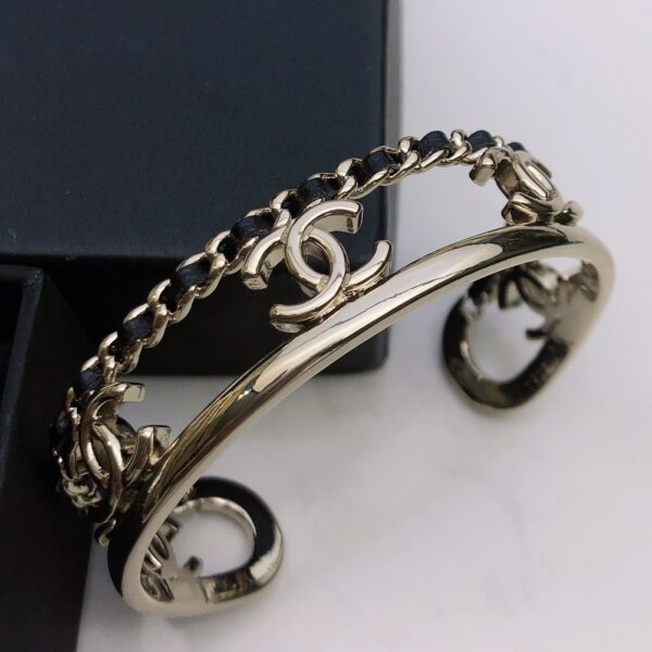 CHANEL-Open Cuff Bracelet # 2304