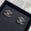 CHANEL-Rhinestone Earrings #2305