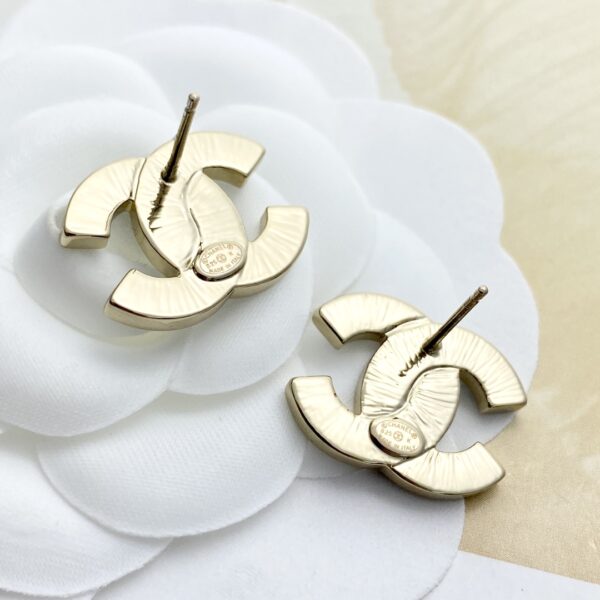 CHANEL-Rhinestone Earrings #2305