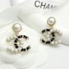 CHANEL-Pearl Stud Earrings#2306