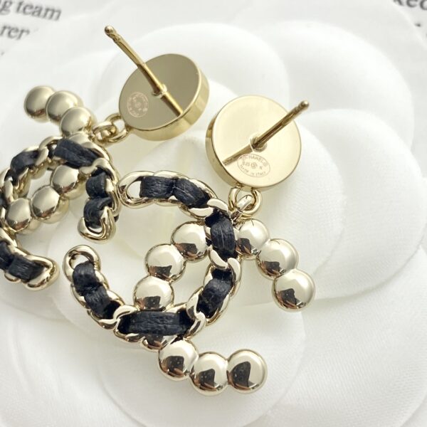 CHANEL-Pearl Stud Earrings#2306