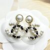 CHANEL-Pearl Stud Earrings#2306