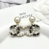 CHANEL-Pearl Stud Earrings#2306