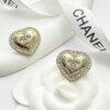 CHANEL- Light Gold Rhinestones #2307