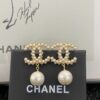 CHANEL-Pearl Stud Earrings #2309