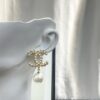 CHANEL-Pearl Stud Earrings #2309