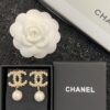 CHANEL-Pearl Stud Earrings #2309