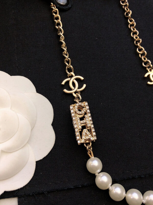 CHANEL-Designer Pearl Necklace #2317