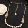 CHANEL-Designer Pearl Necklace #2317