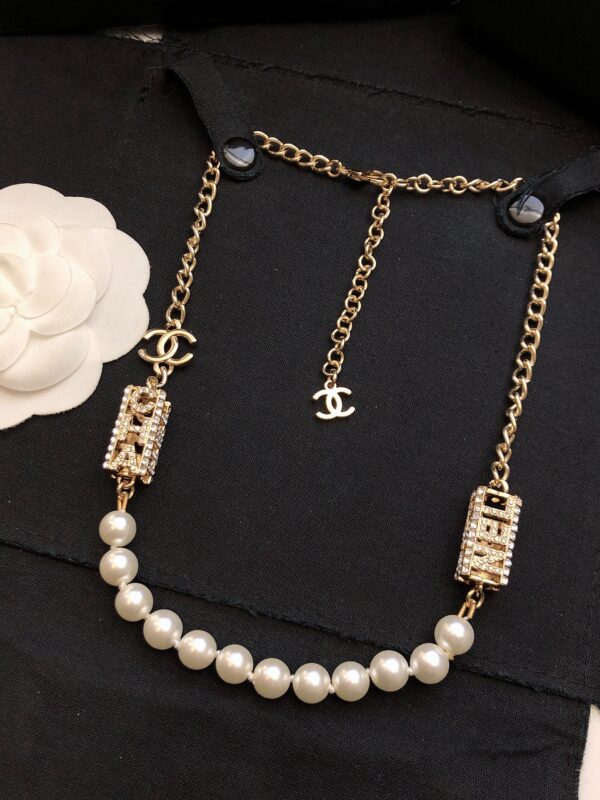 CHANEL-Designer Pearl Necklace #2317