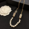 CHANEL-Designer Pearl Necklace #2317