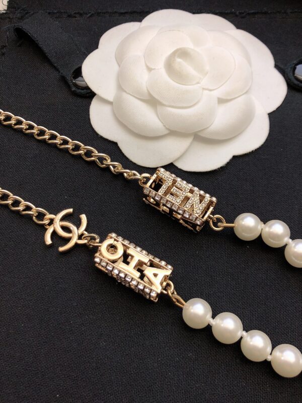 CHANEL-Designer Pearl Necklace #2317