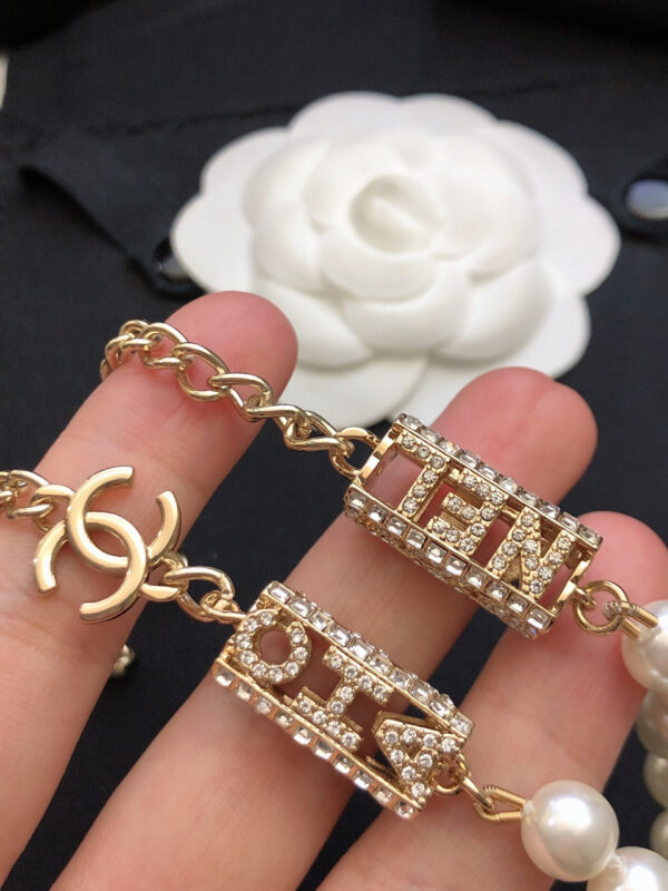 CHANEL-Designer Pearl Necklace #2317