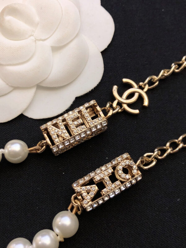 CHANEL-Designer Pearl Necklace #2317
