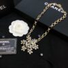 CHANEL-Snowflake Diamond Necklace #2321