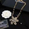 CHANEL-Snowflake Diamond Necklace #2321