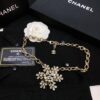 CHANEL-Snowflake Diamond Necklace #2321