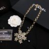 CHANEL-Snowflake Diamond Necklace #2321