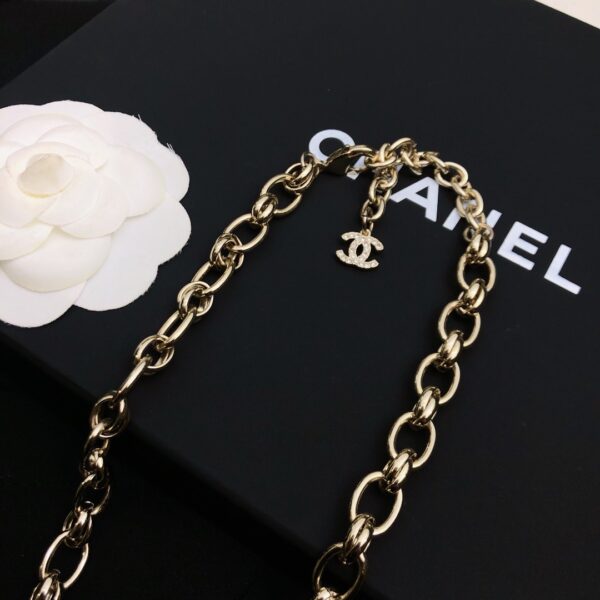 CHANEL-Snowflake Diamond Necklace #2321