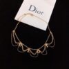 DIOR-Letter Tassel Necklace #2322
