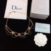 DIOR-Letter Tassel Necklace #2322