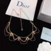 DIOR-Letter Tassel Necklace #2322