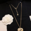 CHANEL-COCO Diamond-studded Necklace #2324