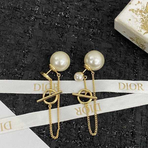 DIOR-Drop Earrings # 2328