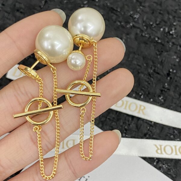 DIOR-Drop Earrings # 2328