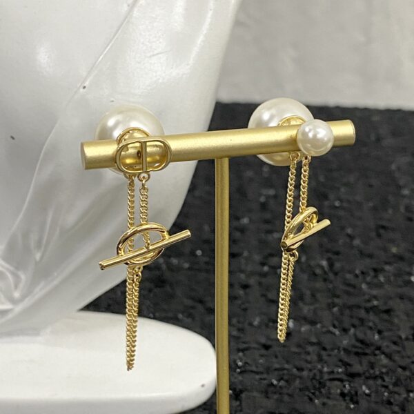 DIOR-Drop Earrings # 2328