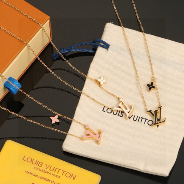 LV-Letter Necklace #2330