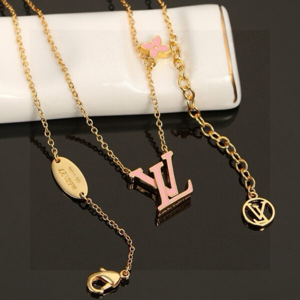 LV-Letter Necklace #2330