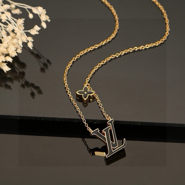 LV-Letter Necklace #2330