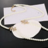 CHANEL-Double Pearl Necklace #2332